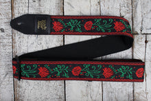 Load image into Gallery viewer, Ernie Ball Jacquard Guitar Strap - Western Rose