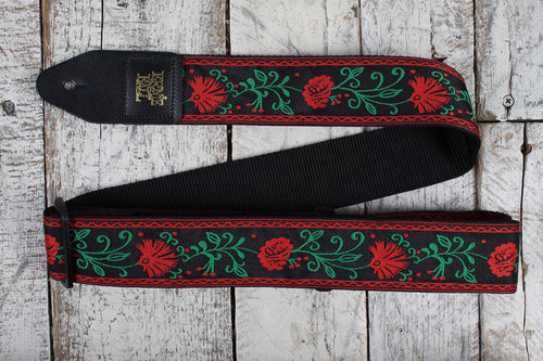Ernie Ball Jacquard Guitar Strap - Western Rose