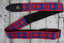 Ernie Ball Jacquard Guitar Strap - Red and Blue Peace Love Dove