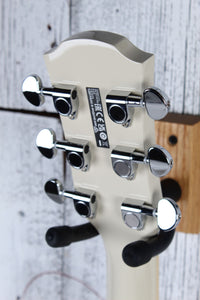 Yamaha Thinline Cutaway Acoustic Electric Guitar Vintage White Finish APX600 VW