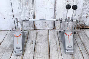 Pearl P932L Longboard Double Bsss Drum Pedal Single Chain LEFTY Double Kick Pedal