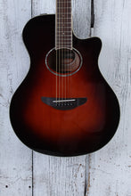 Load image into Gallery viewer, Yamaha Thinline Cutaway Acoustic Electric Guitar Old Violin Sunburst APX600 OVS