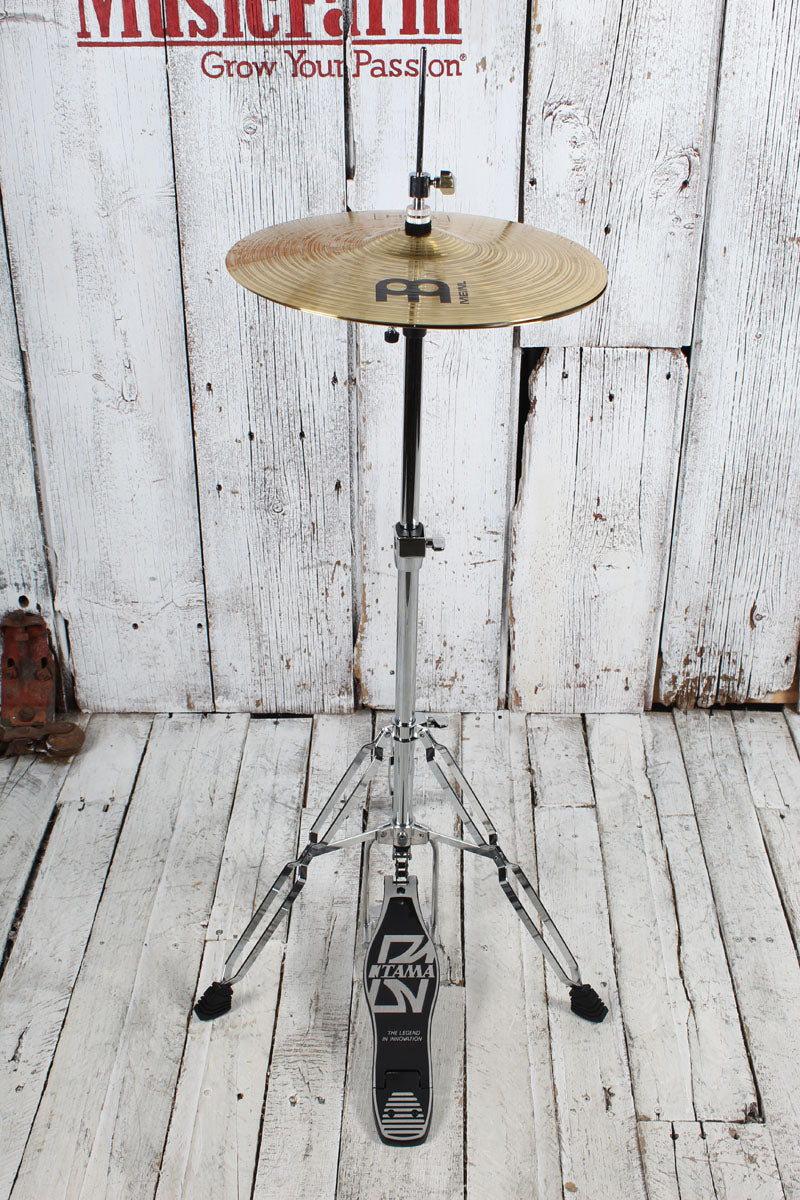 Tama Imperialstar IE58C 5 Piece Drum Set w Snare & Meinl Cymbals Hairline Blue