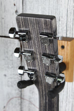 Load image into Gallery viewer, Martin DX Johnny Cash Dreadnought Acoustic Electric Guitar Jett Black w Gig Bag