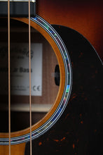 Load image into Gallery viewer, Martin 000C Jr-E Bass Burst 4 String Acoustic Electric Bass Guitar with Gig Bag