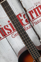 Martin 000C Jr-E Bass Burst 4 String Acoustic Electric Bass Guitar with Gig Bag