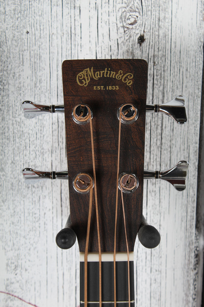 Martin 000C Jr-E Bass Burst 4 String Acoustic Electric Bass Guitar with Gig Bag
