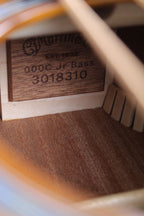 Martin 000C Jr-E Bass Burst 4 String Acoustic Electric Bass Guitar with Gig Bag