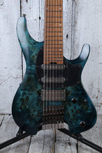 Load image into Gallery viewer, Ibanez Q547PB 7 String Electric Guitar Cosmic Blue Low Gloss with Gig Bag