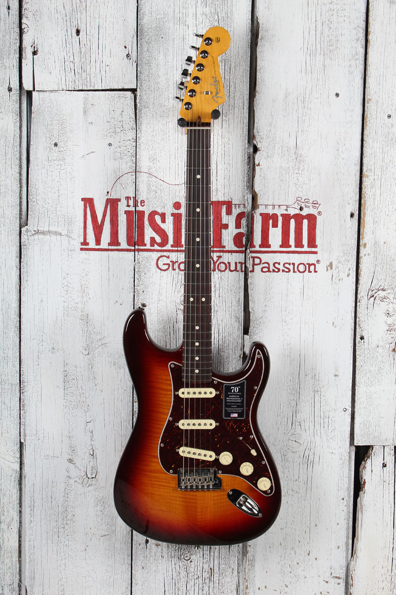 Fender 2024 70th Anniversary American Professional II Stratocaster Electric Guitar w Case