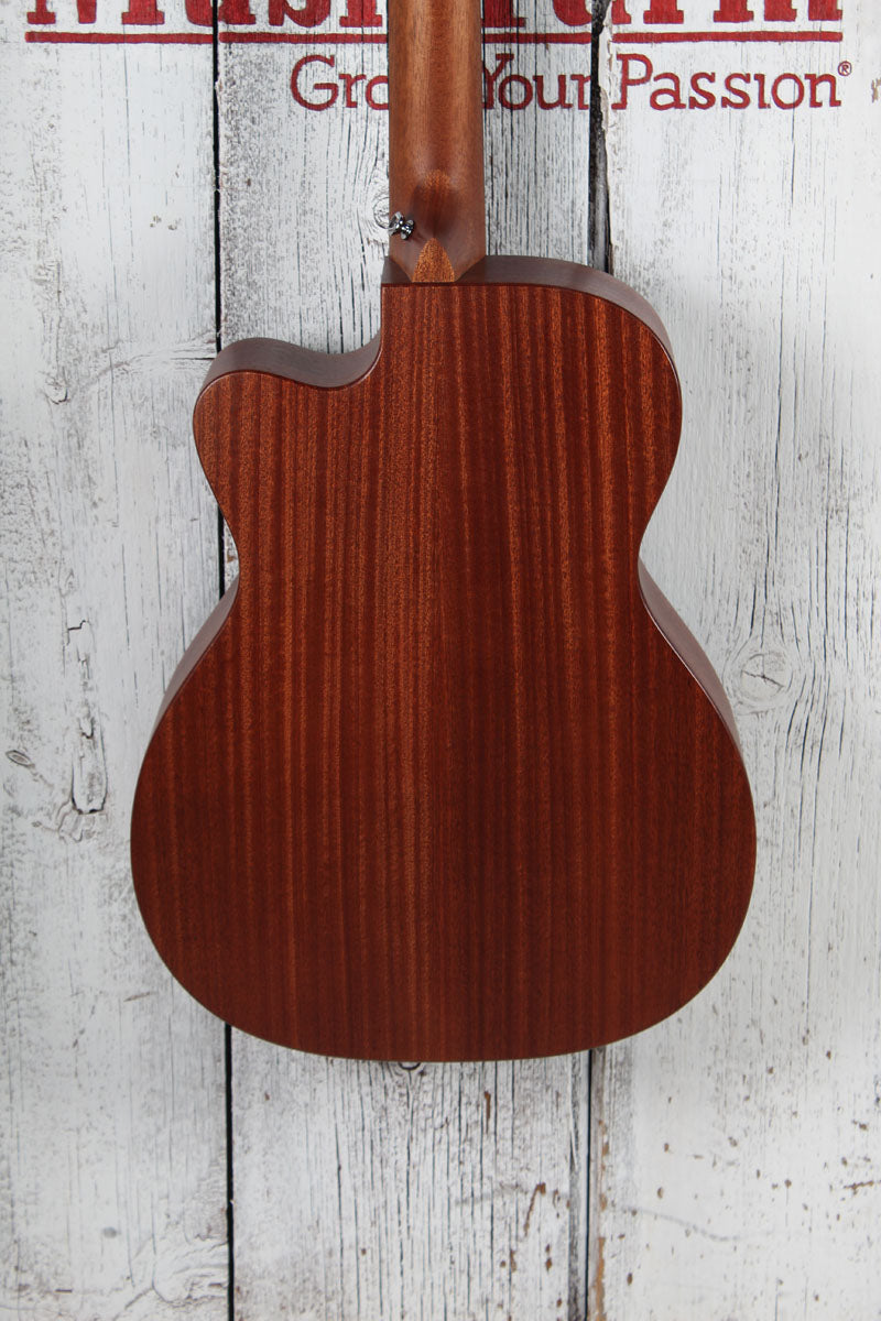 Martin 000C Jr-E Bass Burst 4 String Acoustic Electric Bass Guitar with Gig Bag