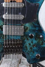 Load image into Gallery viewer, Ibanez Q547PB 7 String Electric Guitar Cosmic Blue Low Gloss with Gig Bag