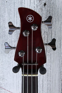 Yamaha TRBX174EW 4 String Bass Electric Guitar Exotic Wood Top Root Beer Finish