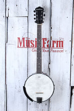 Load image into Gallery viewer, Washburn Americana Series B6 Six String Open Back Banjo with Remo Head