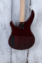 Load image into Gallery viewer, Yamaha TRBX174EW 4 String Bass Electric Guitar Exotic Wood Top Root Beer Finish