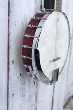 Load image into Gallery viewer, Washburn Americana Series B6 Six String Open Back Banjo with Remo Head