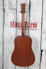 Load image into Gallery viewer, Martin D-X2E Mahogany Dreadnought Acoustic Electric Guitar with Gig Bag