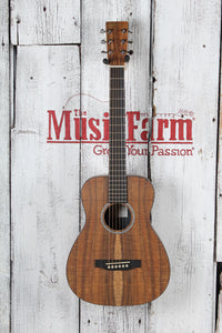 Martin LXK2 Koa Pattern Little Martin Acoustic Guitar Travel Guitar with Gig Bag