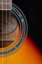 Load image into Gallery viewer, Washburn Vintage Series WA90CE Acoustic Electric Guitar Vintage Sunburst