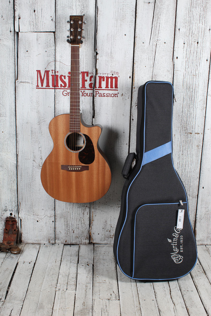 Martin GPC-X2E Ziricote Grand Performance Acoustic Electric Guitar with Gig Bag