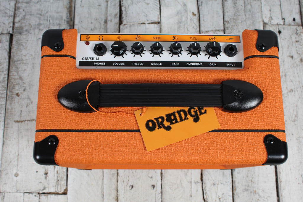 Orange CRUSH 12 Electric Guitar Combo Amplifier 12 Watt Solid State Amp
