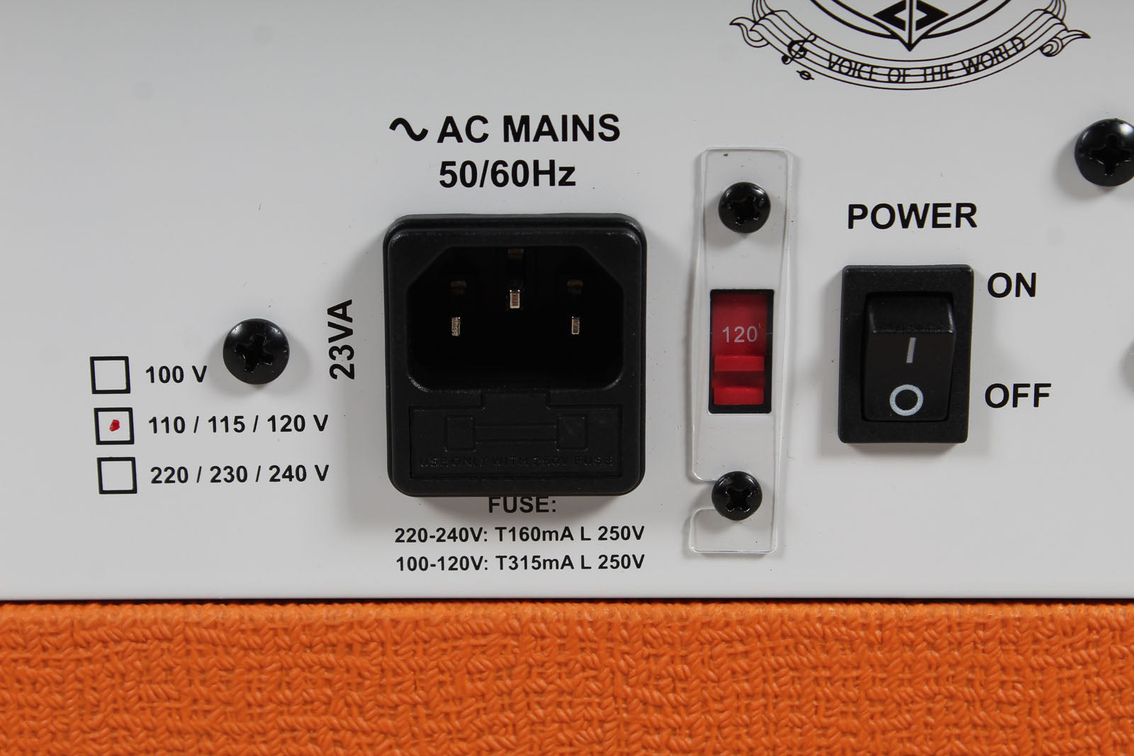 Orange CRUSH 12 Electric Guitar Combo Amplifier 12 Watt Solid State Amp