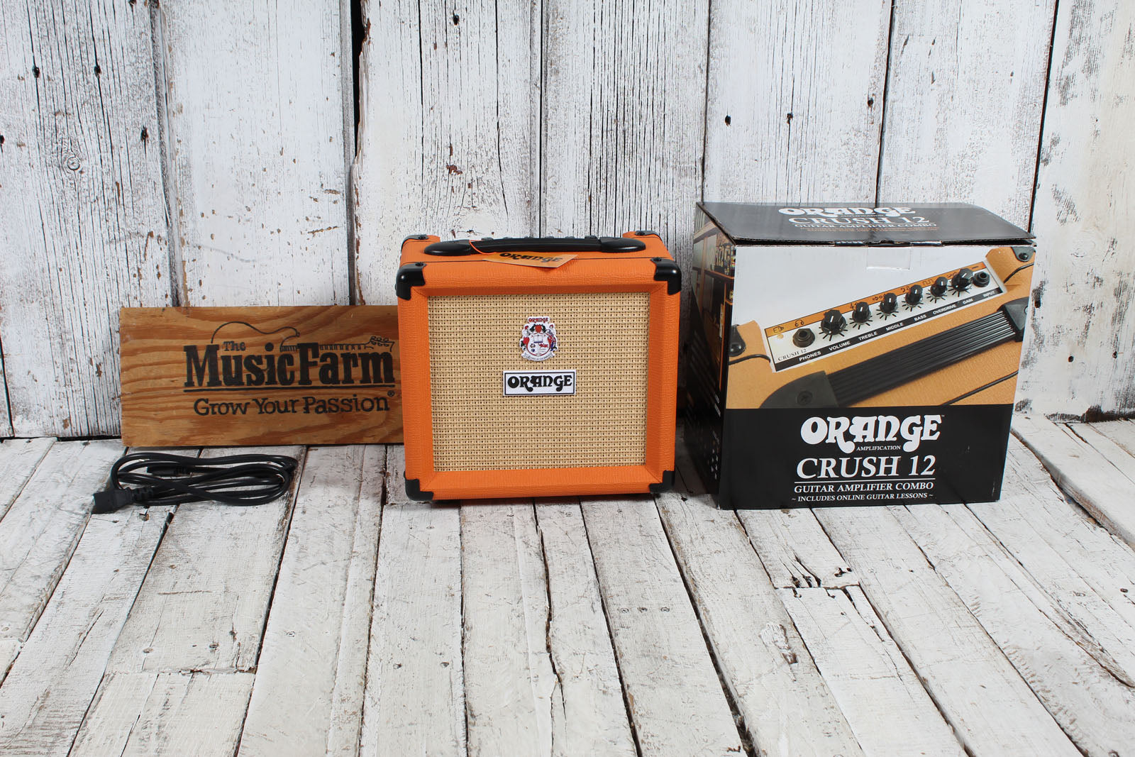 Orange CRUSH 12 Electric Guitar Combo Amplifier 12 Watt Solid State Amp