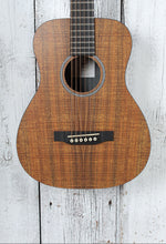 Load image into Gallery viewer, Martin LXK2 Koa Pattern Little Martin Acoustic Guitar Travel Guitar with Gig Bag