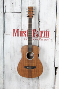 Martin LXK2 Koa Pattern Little Martin Acoustic Guitar Travel Guitar with Gig Bag