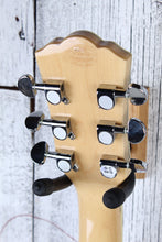 Load image into Gallery viewer, Washburn EA20 Mini Jumbo Cutaway Acoustic Electric Guitar Flame Maple Body