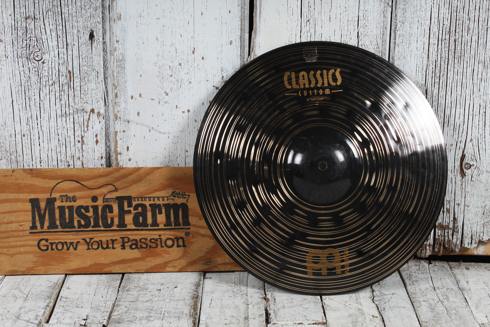 Meinl 16 Inch Classics Custom Dark Crash 16" Dark Crash Drum Cymbal CC16DAC