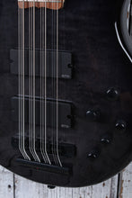 Load image into Gallery viewer, Dean Rhapsody 12 Trans Black 12 String Electric Bass Guitar EMG HH RH12 TBK