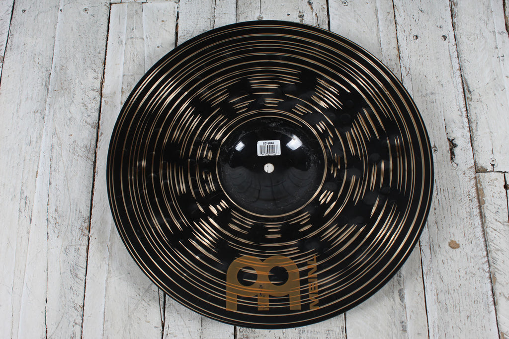 Meinl 16 Inch Classics Custom Dark Crash 16" Dark Crash Drum Cymbal CC16DAC