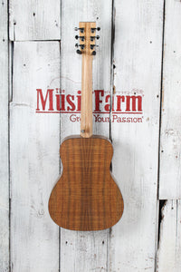 Martin LXK2 Koa Pattern Little Martin Acoustic Guitar Travel Guitar with Gig Bag