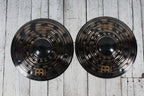 Meinl CC14DAH Customs Classic Dark HiHat Cymbal 14 Inch Hi Hat Drum Cymbal Pair