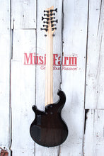 Load image into Gallery viewer, Dean Rhapsody 12 Trans Black 12 String Electric Bass Guitar EMG HH RH12 TBK