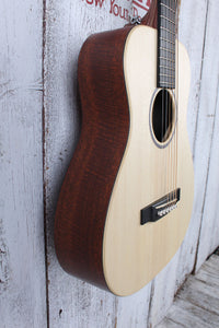 Martin LX1 Little Martin Left Handed Acoustic Guitar Solid Spruce Top w Gig Bag