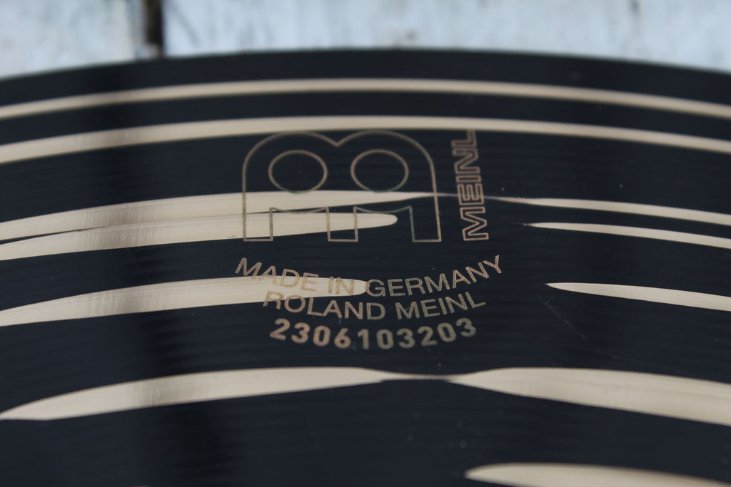 Meinl CC14DAH Customs Classic Dark HiHat Cymbal 14 Inch Hi Hat Drum Cymbal Pair