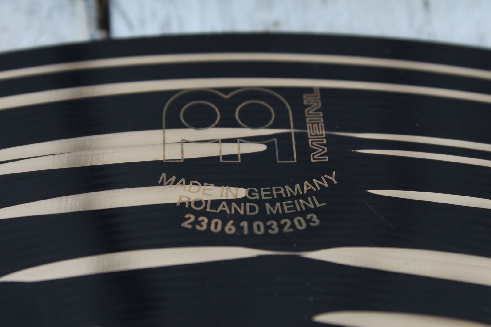 Meinl CC14DAH Customs Classic Dark HiHat Cymbal 14 Inch Hi Hat Drum Cymbal Pair