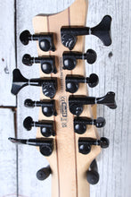 Load image into Gallery viewer, Dean Rhapsody 12 Trans Black 12 String Electric Bass Guitar EMG HH RH12 TBK