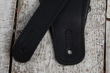 Load image into Gallery viewer, Levy&#39;s PM32BH-BLK 3.25 Inch Wide Butter Leather Guitar Strap Black