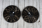 Meinl CC14DAH Customs Classic Dark HiHat Cymbal 14 Inch Hi Hat Drum Cymbal Pair