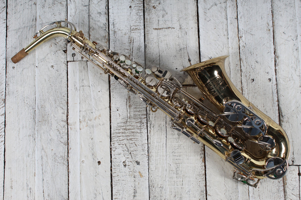 Selmer Bundy II Alto Saxophone Student Alto Sax with Hardshell Case