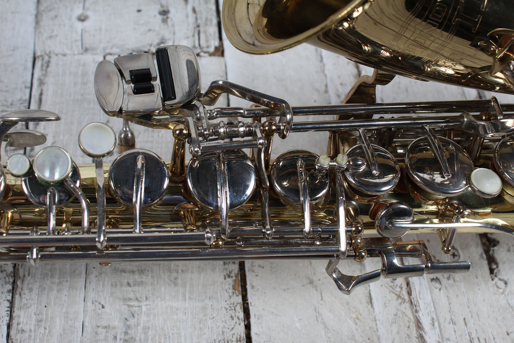 Selmer Bundy II Alto Saxophone Student Alto Sax with Hardshell Case