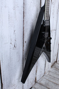 Kramer Dave Mustaine Vanguard Electric Guitar Ebony with Hardshell Case