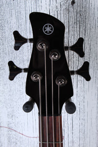 Yamaha 4 String Electric Bass Guitar Active Electronics Black Finish TRBX304 BL