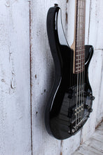Load image into Gallery viewer, Yamaha 4 String Electric Bass Guitar Active Electronics Black Finish TRBX304 BL