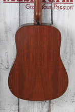 Load image into Gallery viewer, Martin D-X1E Mahogany D-14 Fret Dreadnought Acoustic Electric Guitar w Gig Bag