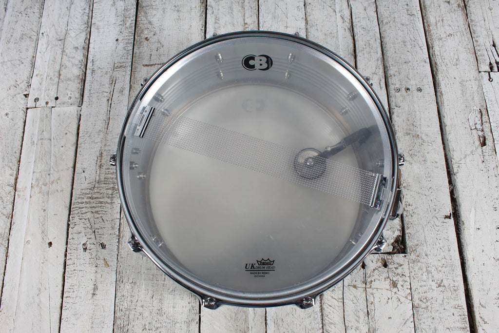 CB CB700 Snare Drum 14Inch Chrome Snare Drum with Gig Bag