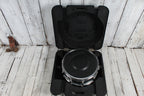 Pearl Snare Drum 14 x 5.5 Steel Snare Drum with Pad and Hardshell Case